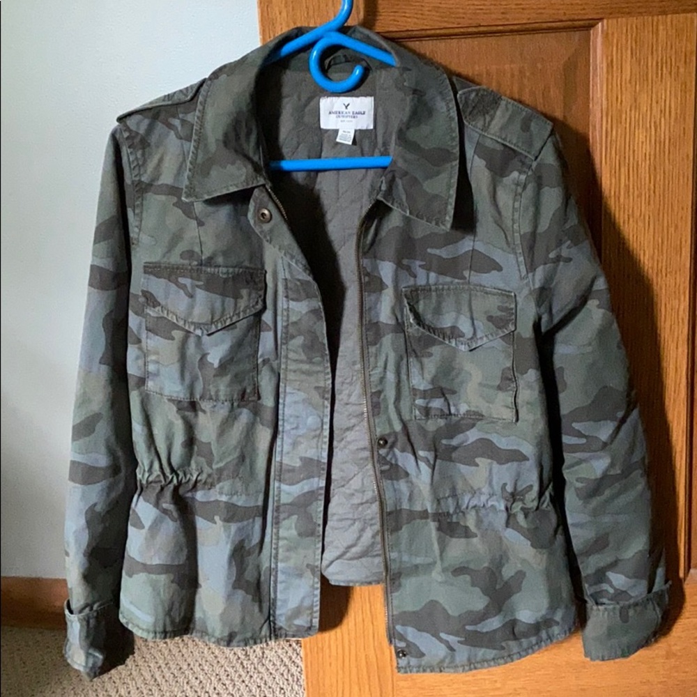 Green Camo Jacket